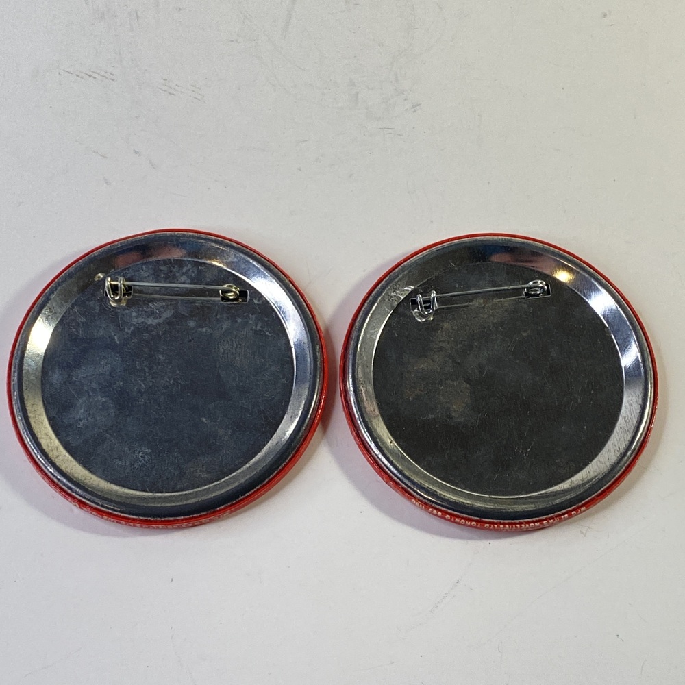 Coca Cola Red Collectible Button Pair - Picture 8 of 10